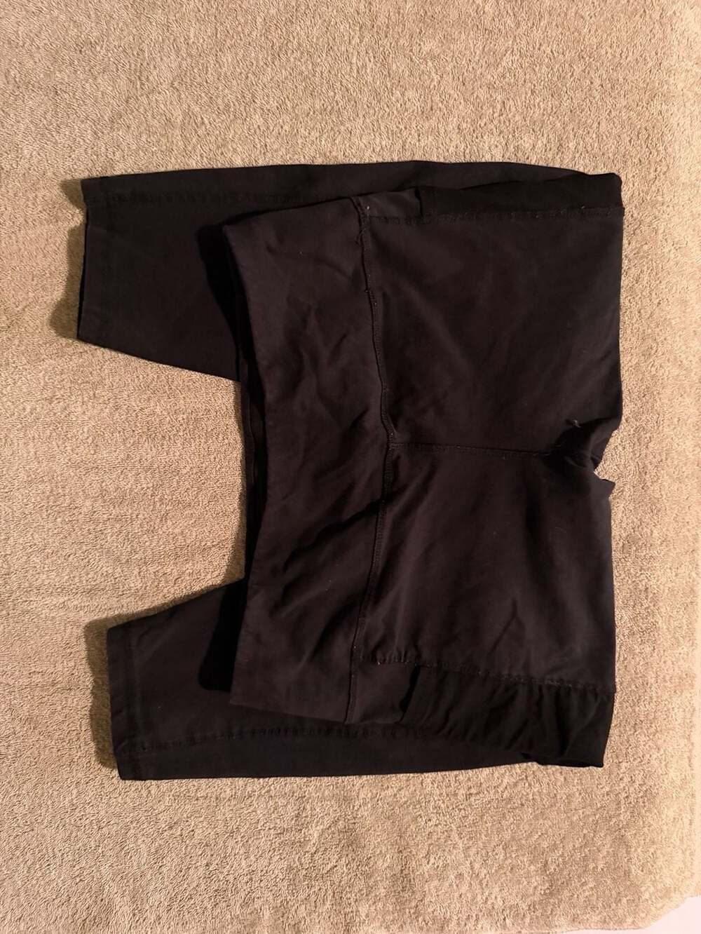 Bebe Sport Black Women's Athletic Leggings with Embroidered Logo Size XL